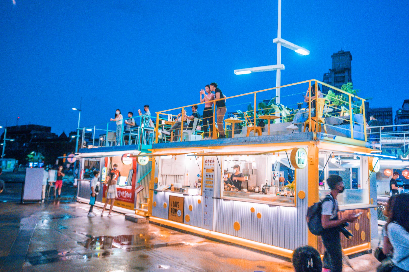 台北美食,台北夜景,大稻程美食,大稻埕市集,大稻埕貨櫃市集,大稻埕貨櫃市集美食,大稻埕貨櫃市集停車