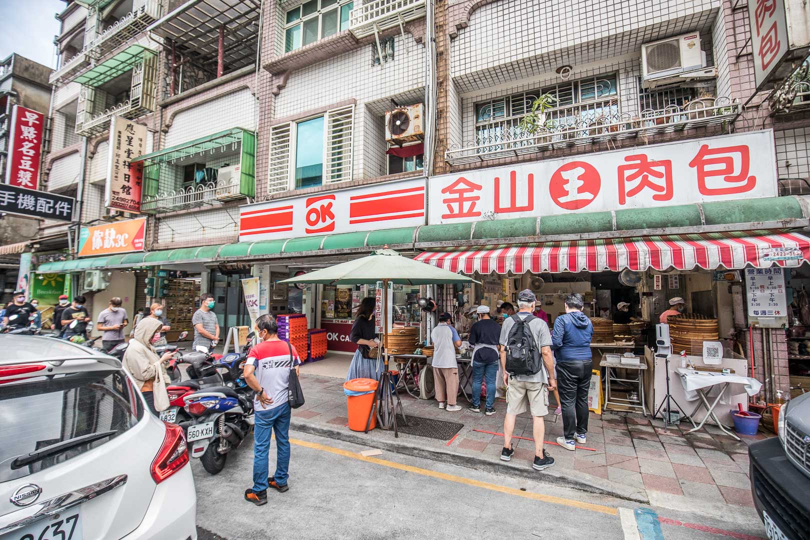 金山美食,金山老街,金山老街美食,金山肉包王,金山王肉包,金山包子