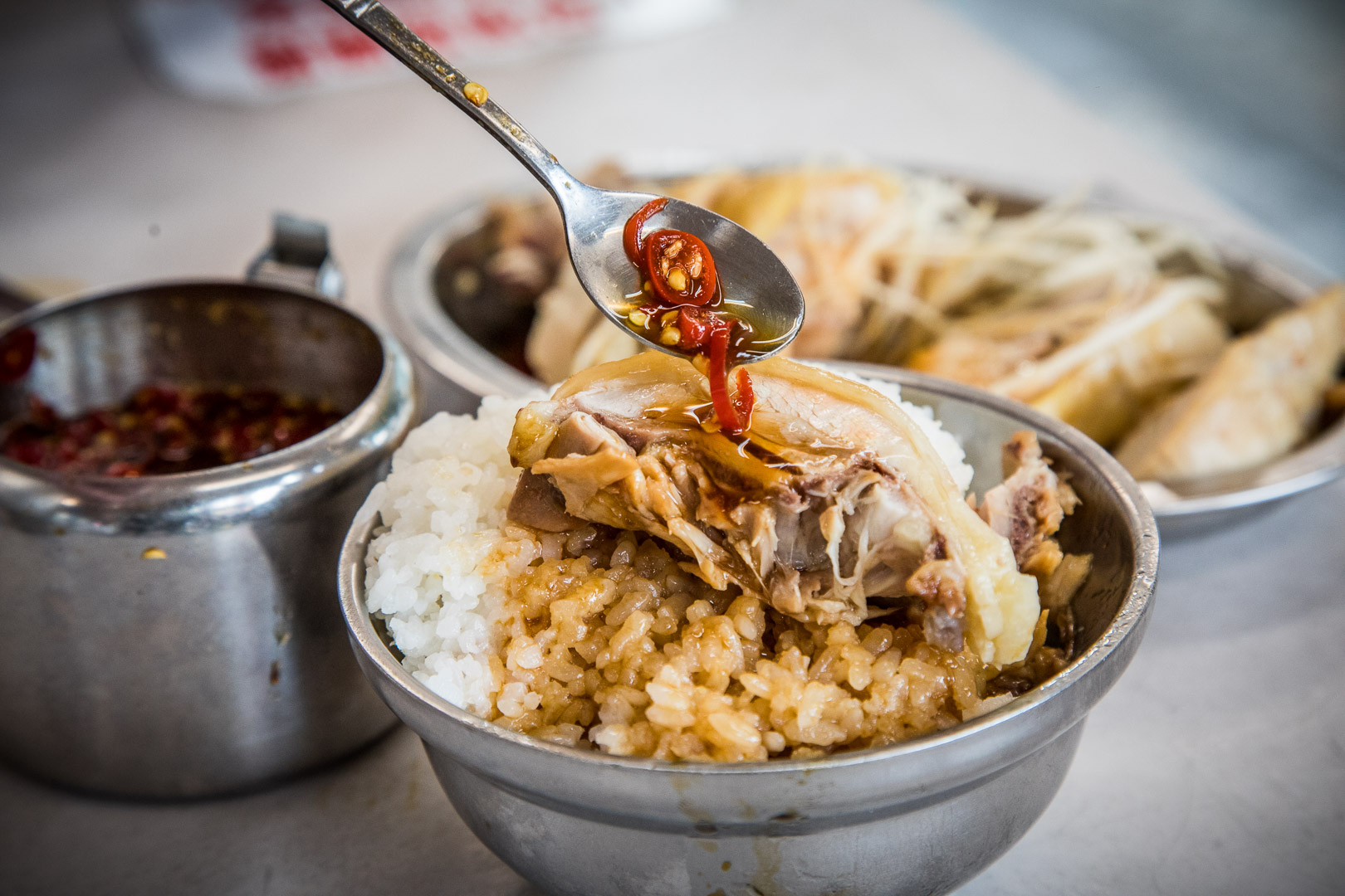 南機場夜市美食,台北雞肉飯,南機場夜市雞肉飯,南機場夜市小吃,山內雞肉(南機場總店),南機場山內雞肉,山內雞肉 @大手牽小手。玩樂趣