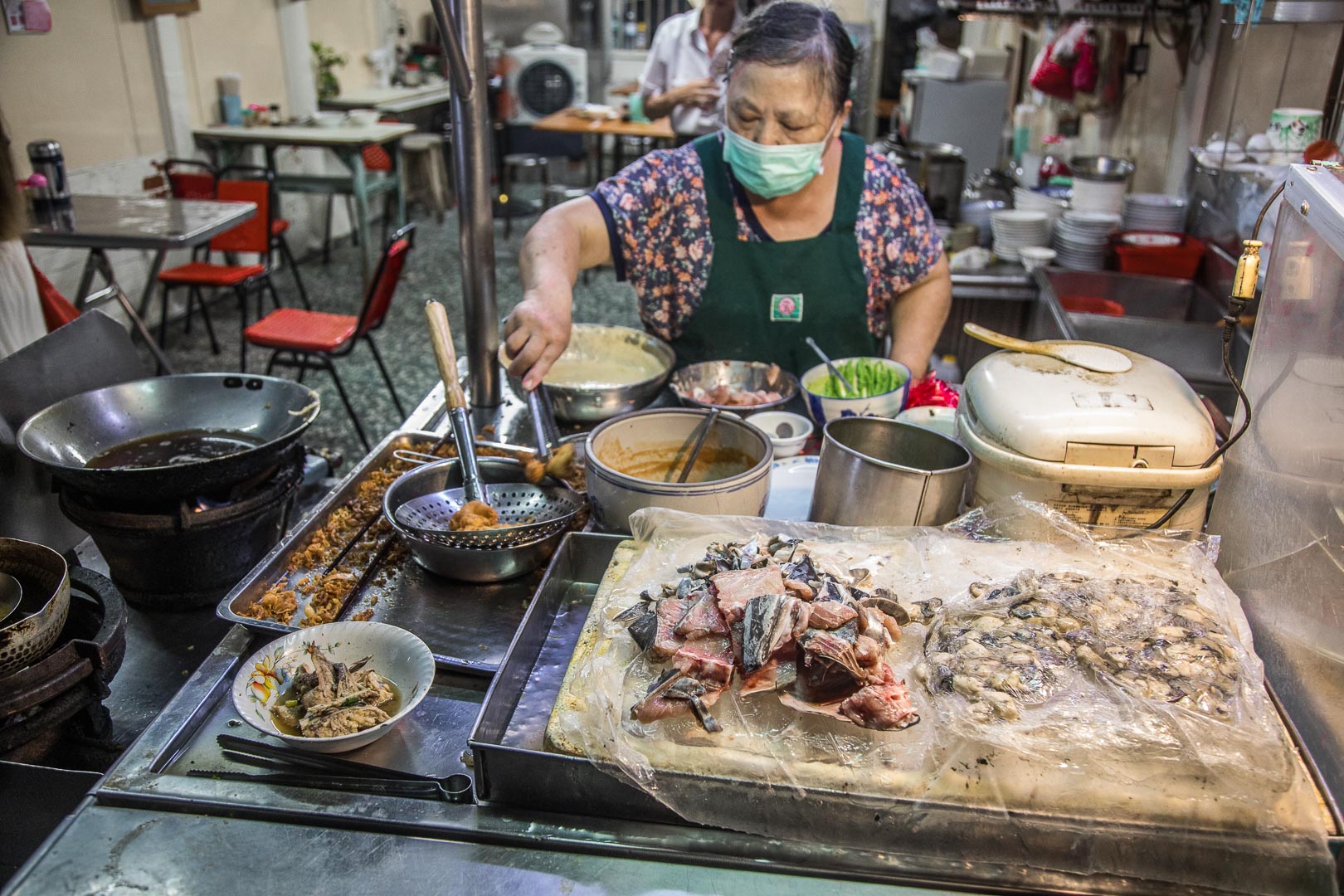 嘉義美食,嘉義文化路夜市美食,嘉義夜市美食,嘉義阿龍土魠魚羮,阿龍土魠魚羮