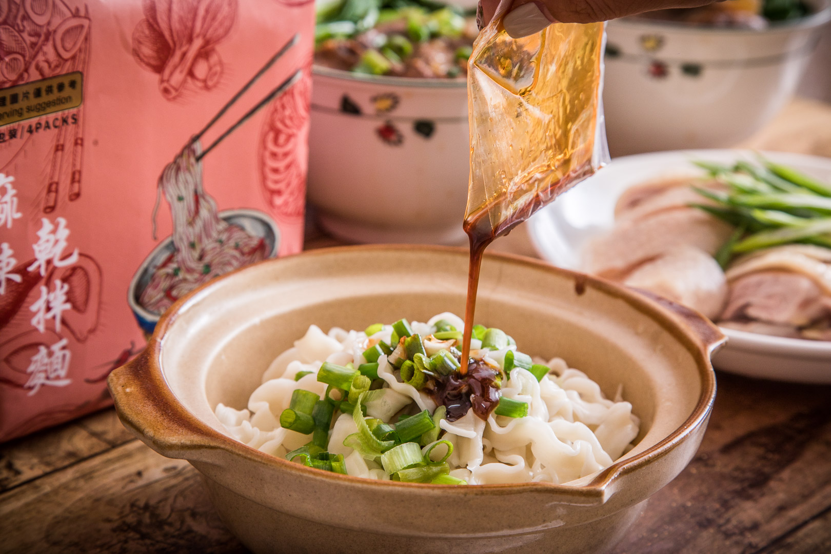 宅配美食,宅配團購美食,宅配牛肉麵,宅配乾拌麵,宅配雞腿,宅配麻辣乾拌麵,十得私廚,十得私廚泡菜牛肉麵