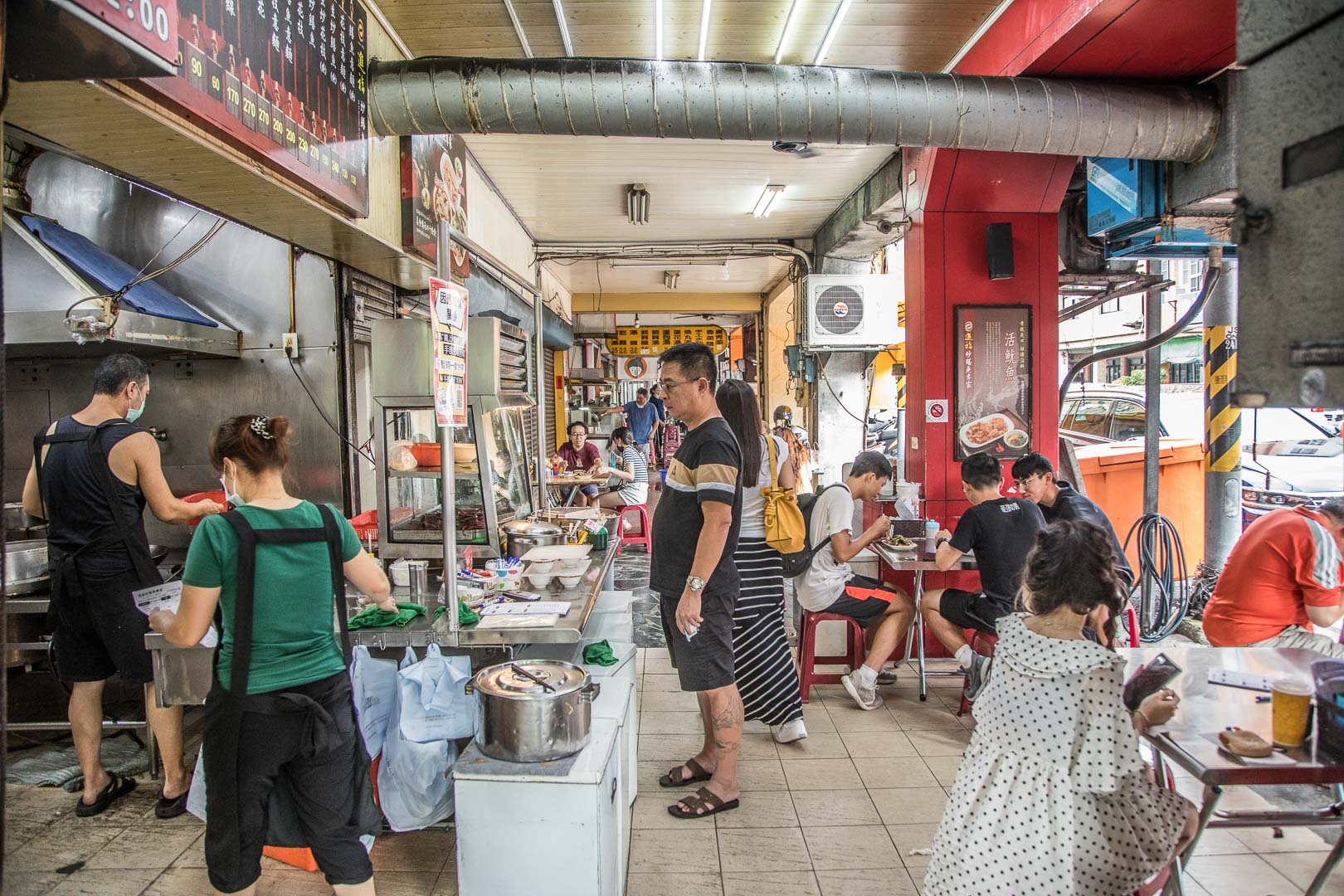 台南鱔魚意麵,進福炒鱔魚專家