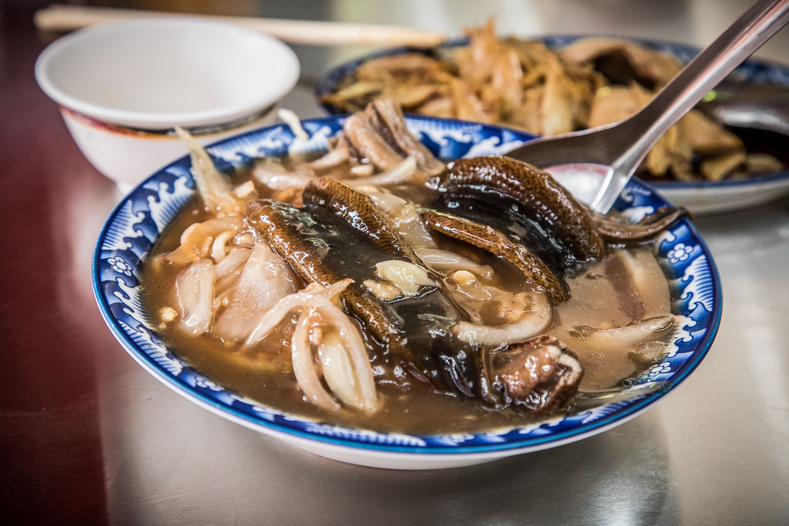 台南鱔魚意麵,進福炒鱔魚專家
