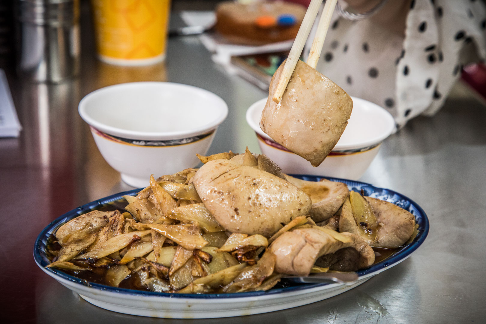 台南鱔魚意麵,進福炒鱔魚專家