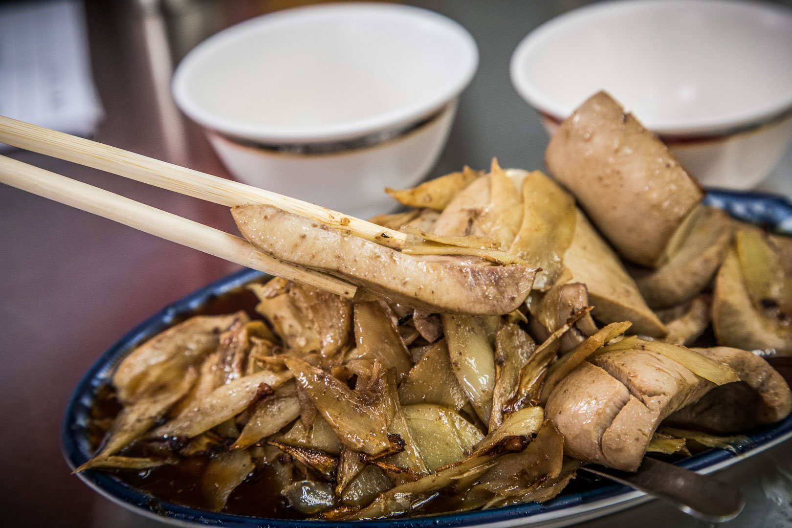 台南鱔魚意麵,進福炒鱔魚專家