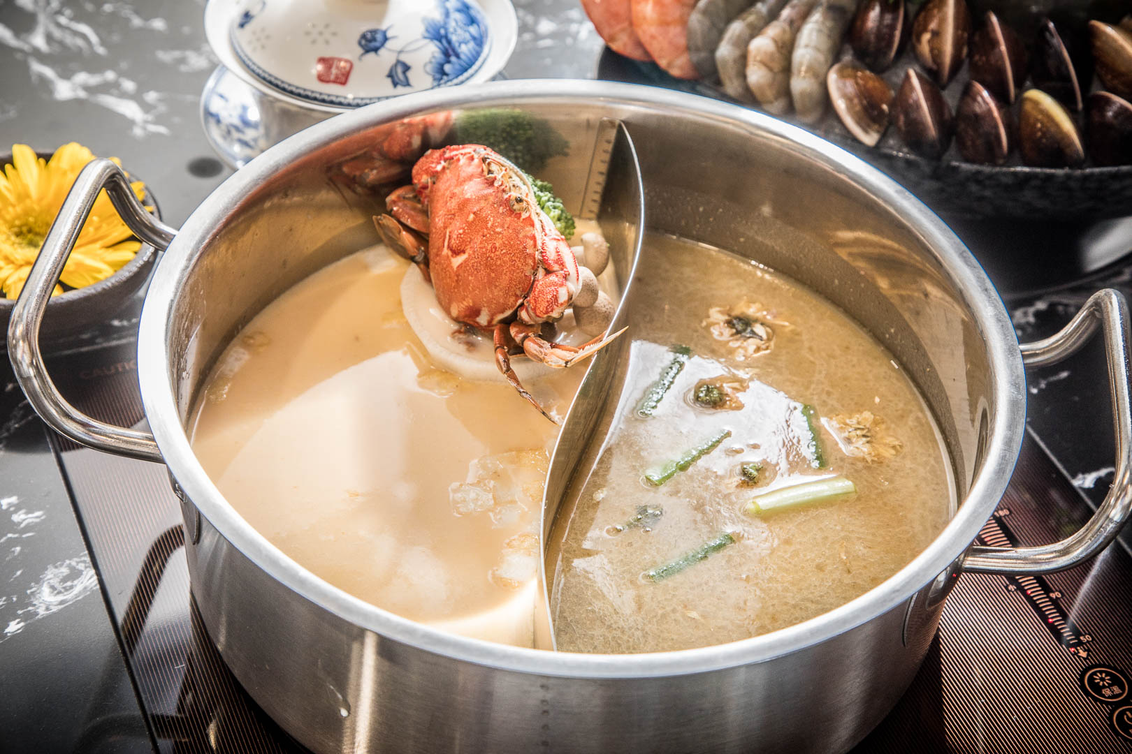 新店火鍋,東雛菊風味鍋物-七張店,新店東雛菊風味鍋物,台北捷運美食,台北海鮮火鍋,新店美食,新店火鍋推薦,台北鍋物,台北螃蟹火鍋,台北高CP值火鍋