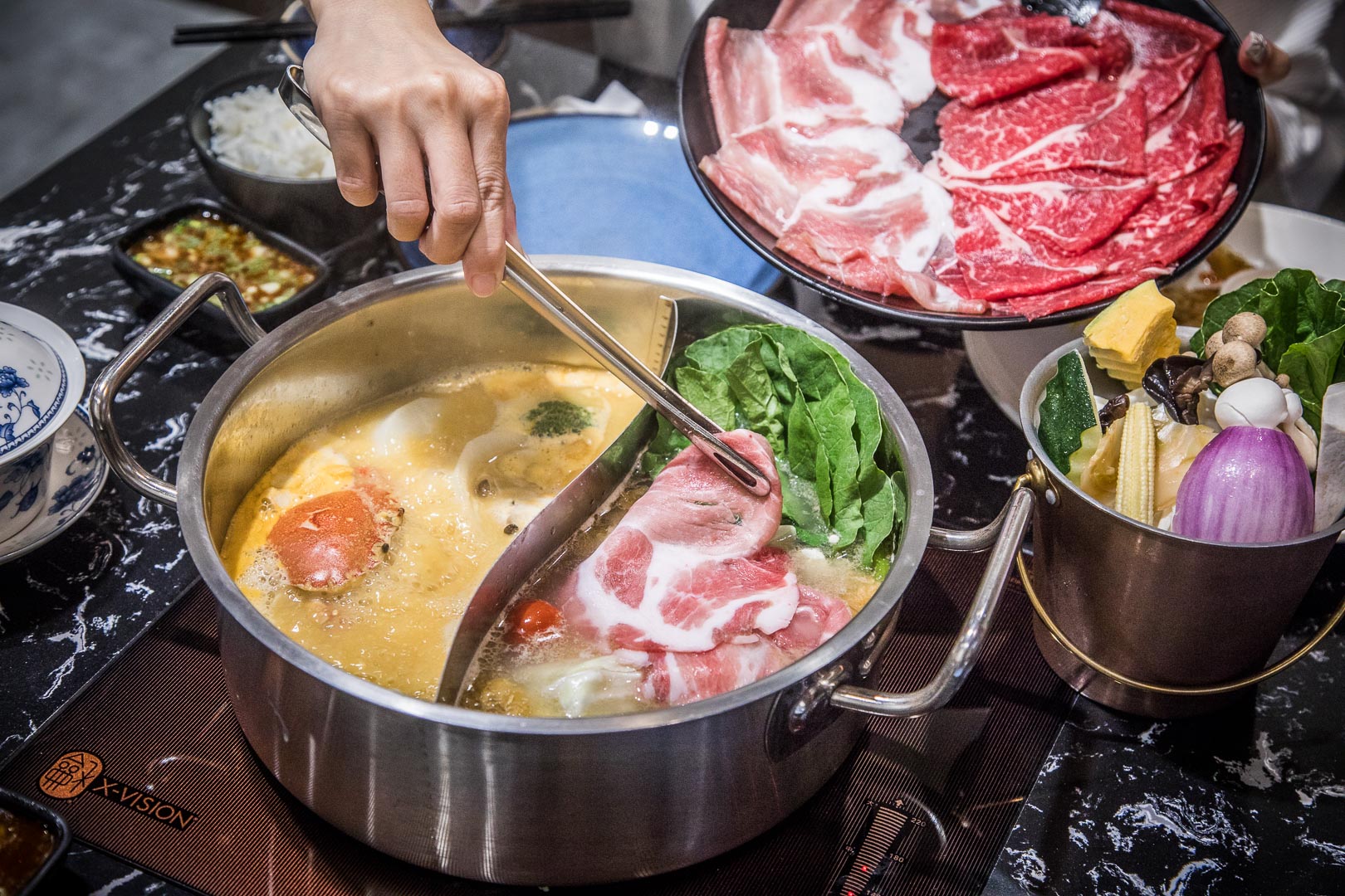 新店火鍋,東雛菊風味鍋物-七張店,新店東雛菊風味鍋物,台北捷運美食,台北海鮮火鍋,新店美食,新店火鍋推薦,台北鍋物,台北螃蟹火鍋,台北高CP值火鍋