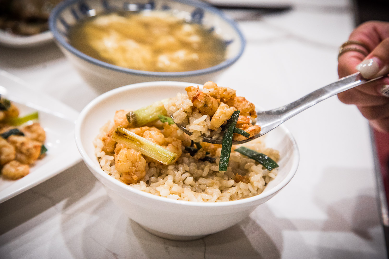 台南火燒蝦仁飯,矮仔成蝦仁飯