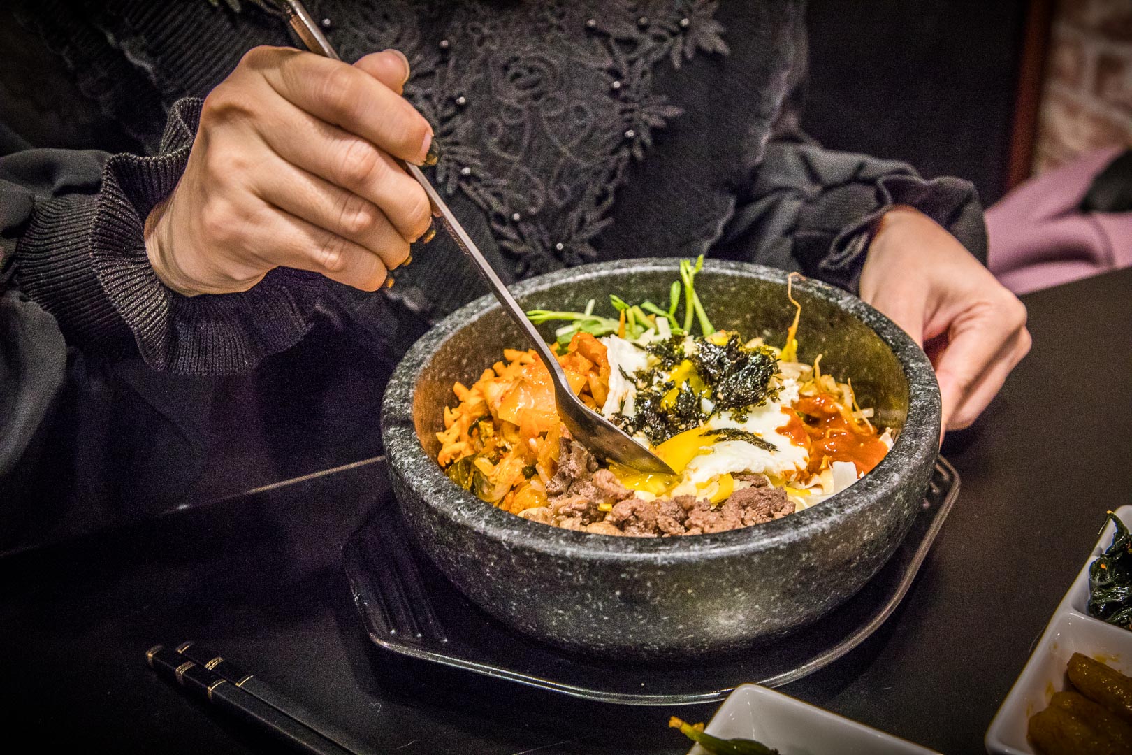 桃園韓歐尼-慈文店,桃園美食,桃園小吃,桃園韓式料理,桃園藝文特區韓式料理,桃園韓式火鍋,桃園石鍋拌飯,韓歐尼-慈文店