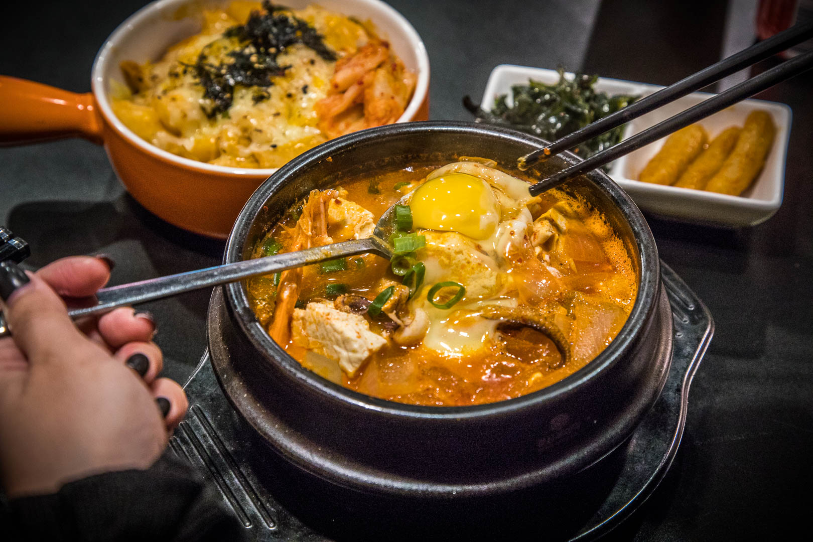 桃園韓歐尼-慈文店,桃園美食,桃園小吃,桃園韓式料理,桃園藝文特區韓式料理,桃園韓式火鍋,桃園石鍋拌飯,韓歐尼-慈文店