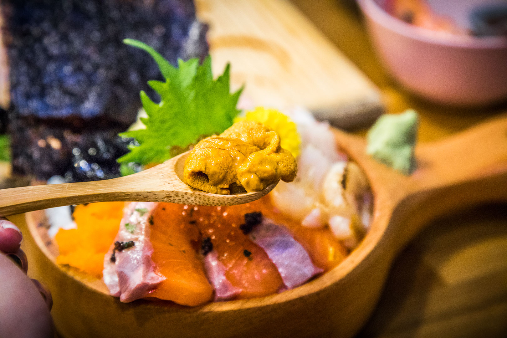 台北美食,台北捷運美食,台北日本料理,台北丼飯,台北生魚片,華山市場美食,華山合掌村