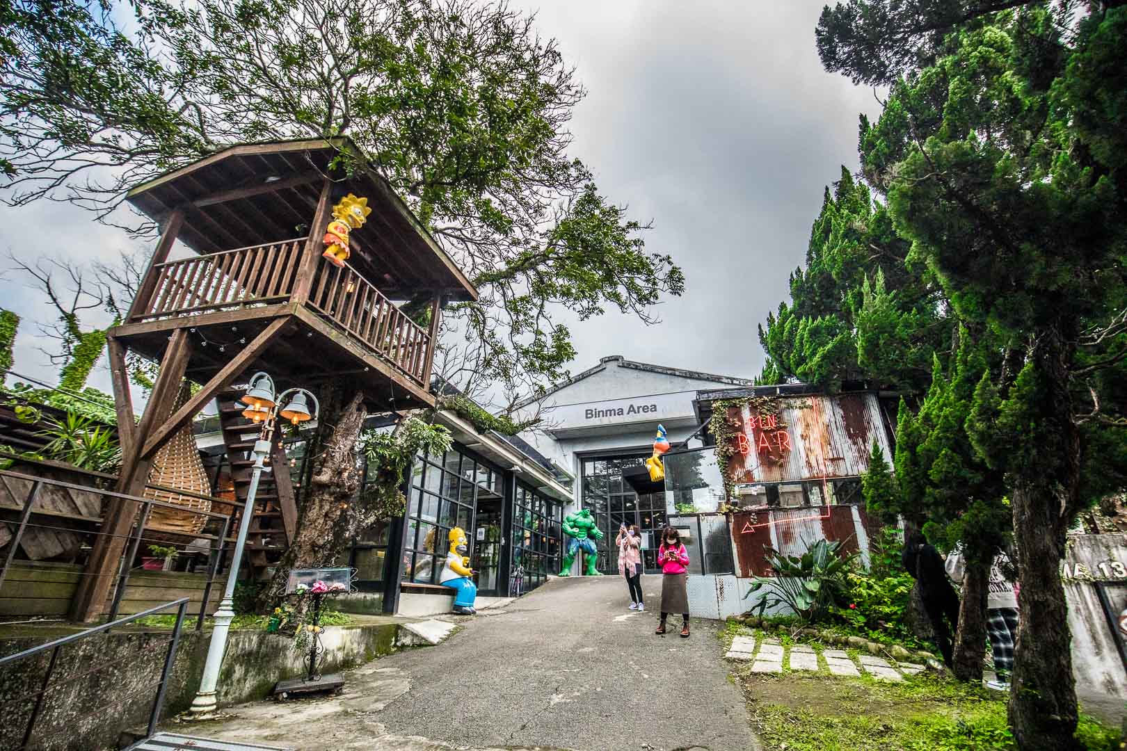 台北景點,台北美食,淡水美食,台北咖啡廳,淡水景點,台北櫻花,淡水咖啡廳,淡水櫻花,Binma Area 134