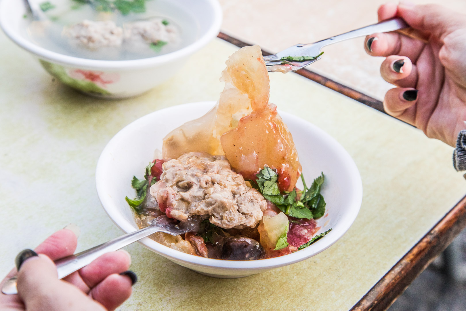 鹿港美食,肉圓林