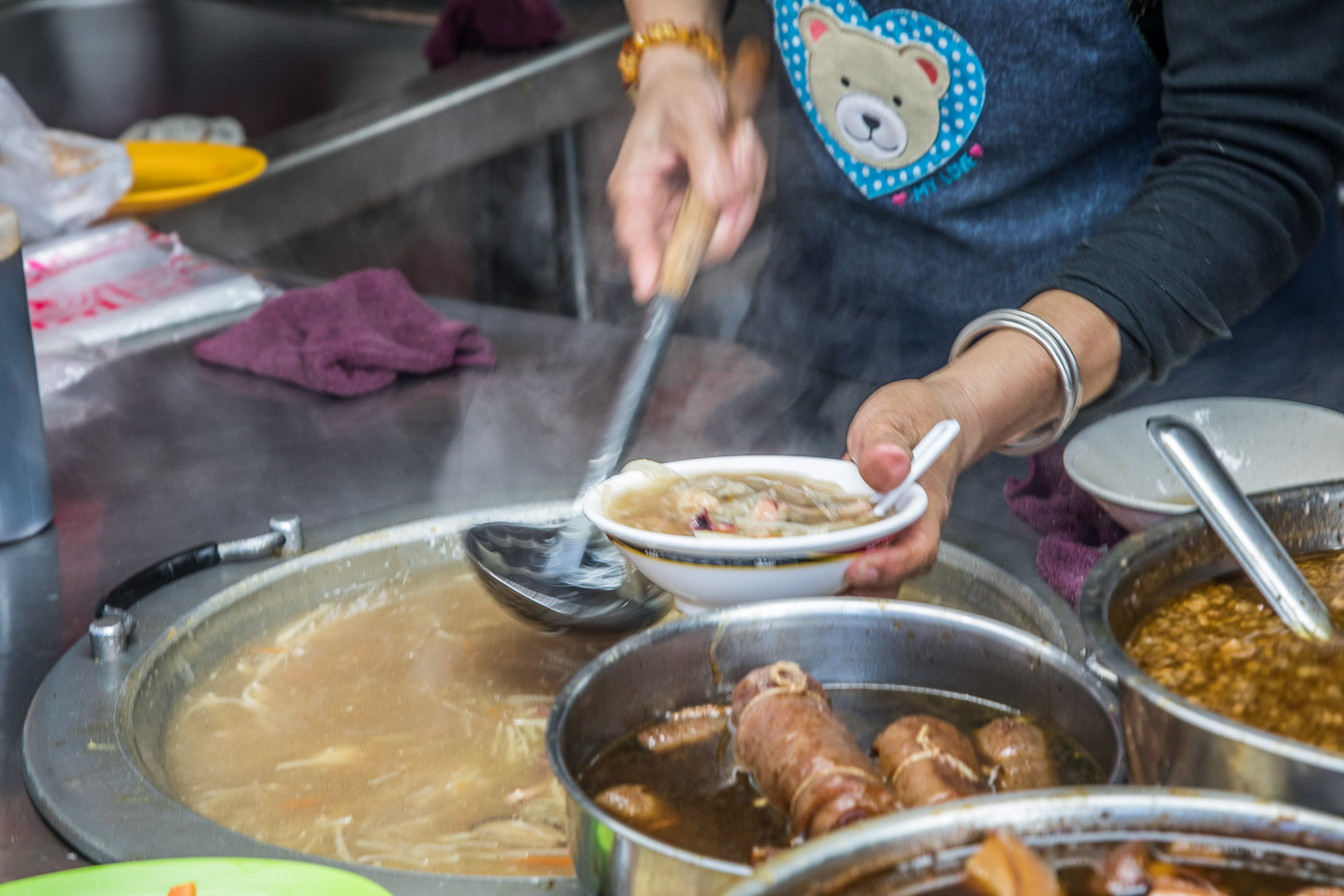鹿港美食,鹿港生炒五味