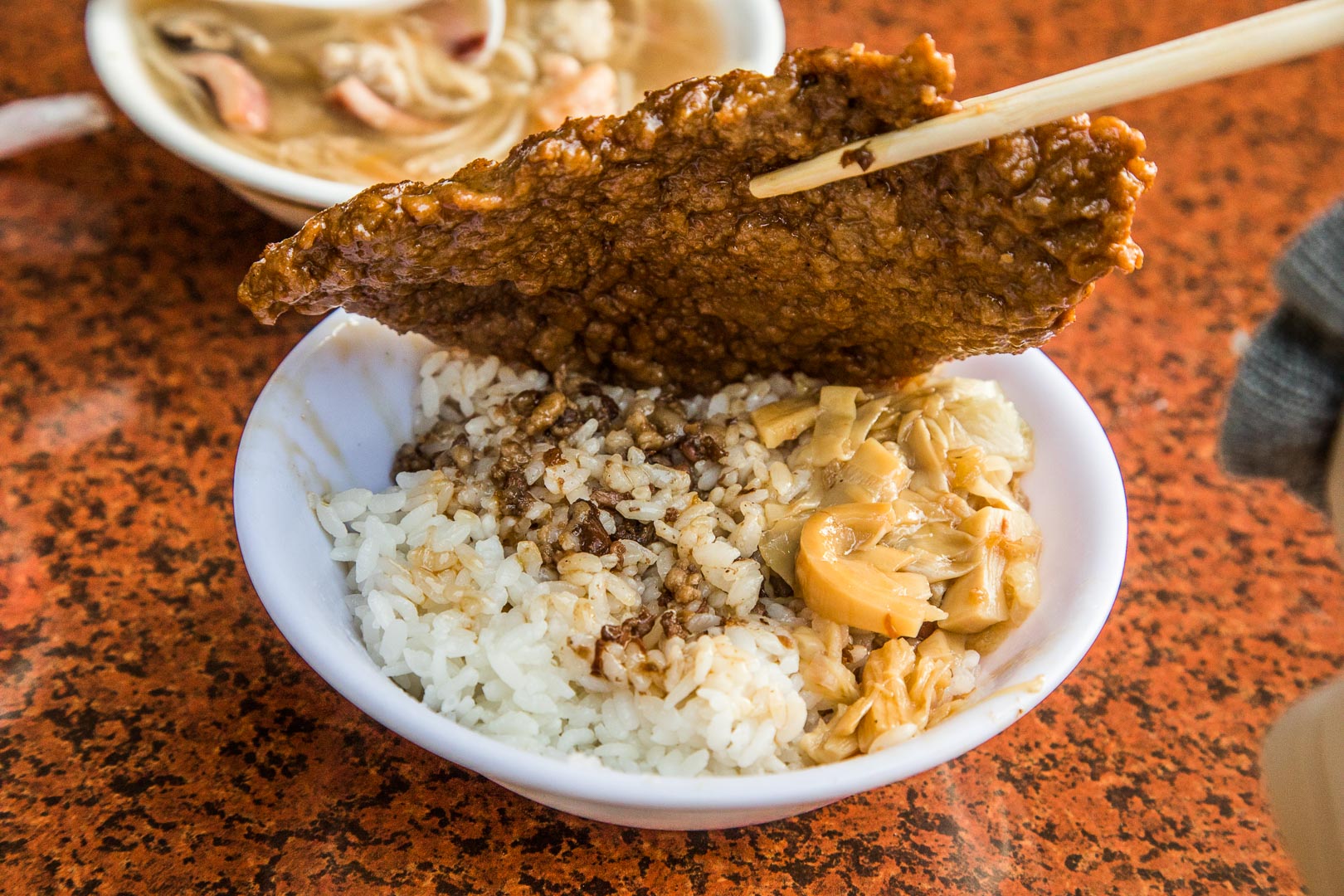 鹿港美食,鹿港生炒五味