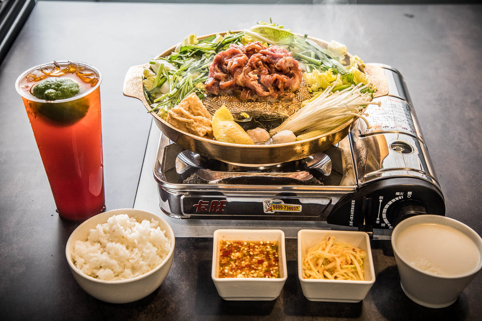 桃園美食,桃園火鍋,桃園泰式料理,桃園鍋物,桃園銅板烤肉,Lil Luck樂嗑泰式銅盤烤肉/泰式即享鍋