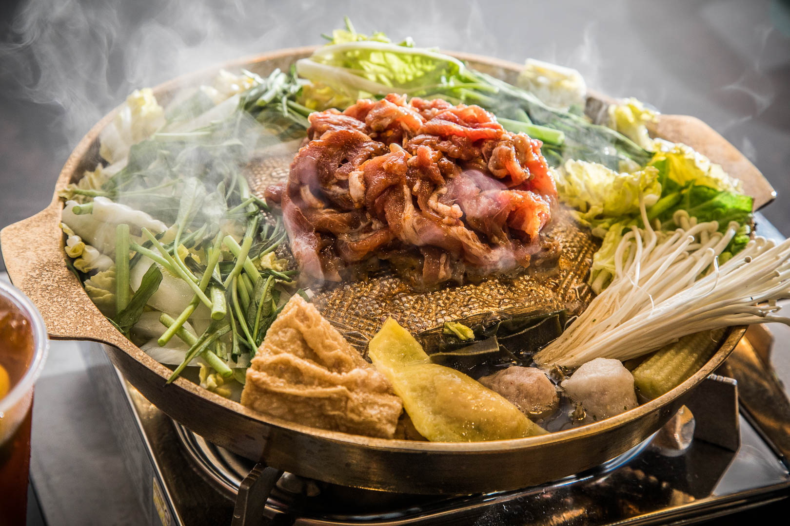 桃園美食,桃園火鍋,桃園泰式料理,桃園鍋物,桃園銅板烤肉,Lil Luck樂嗑泰式銅盤烤肉/泰式即享鍋