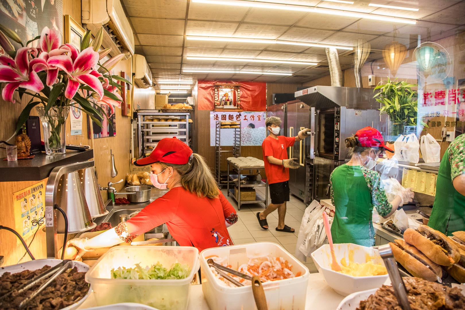 台中美食,台中越南法國麵包工藝