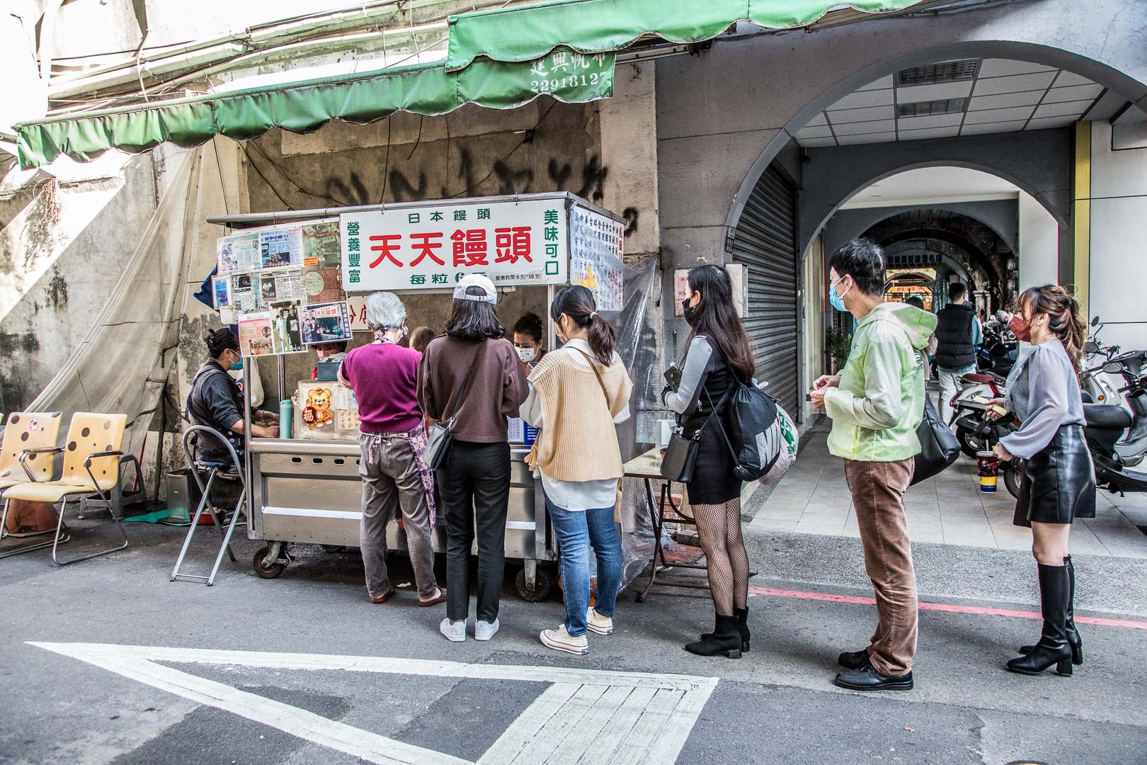 台中美食,天天饅頭