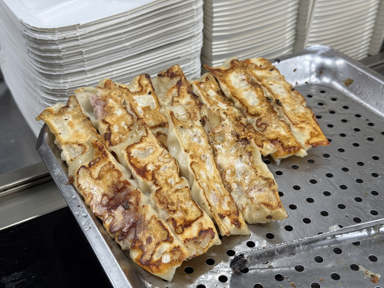 中和美食,香珍鍋貼水餃專賣店