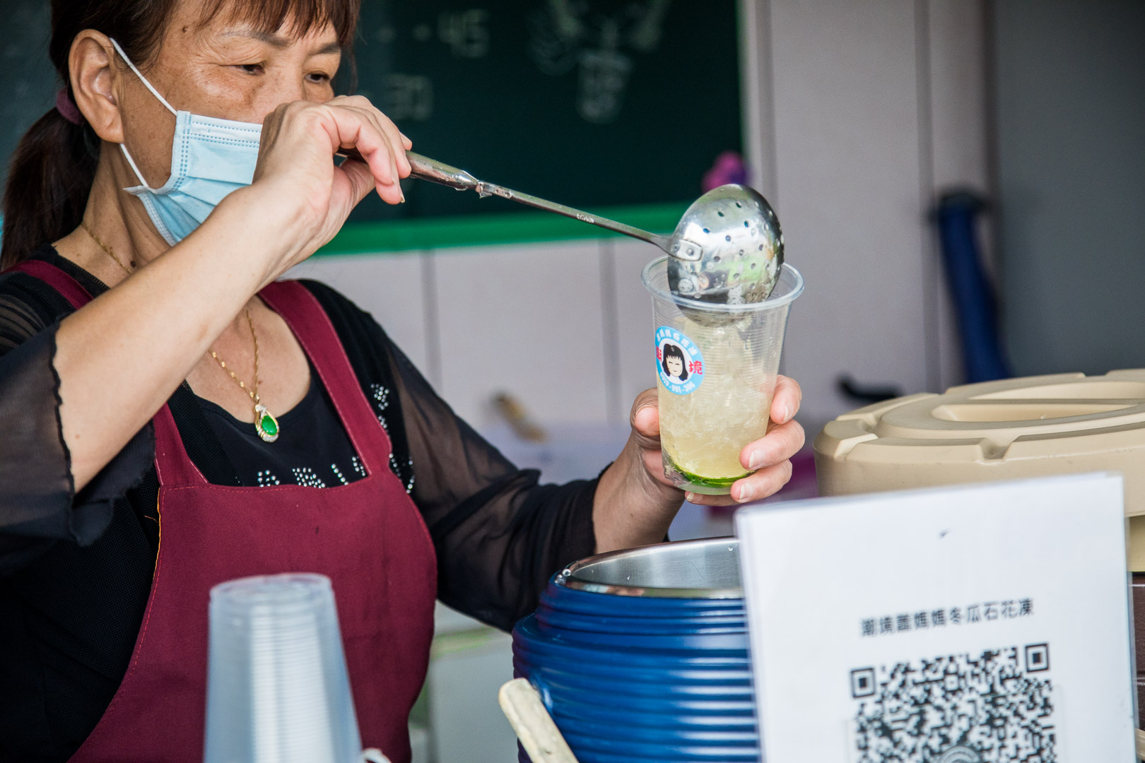 基隆美食,八斗子美食,基隆飲料,基隆石花凍,八斗子石花凍,八斗子潮境公園美食,潮境蕭媽媽冬瓜石花凍