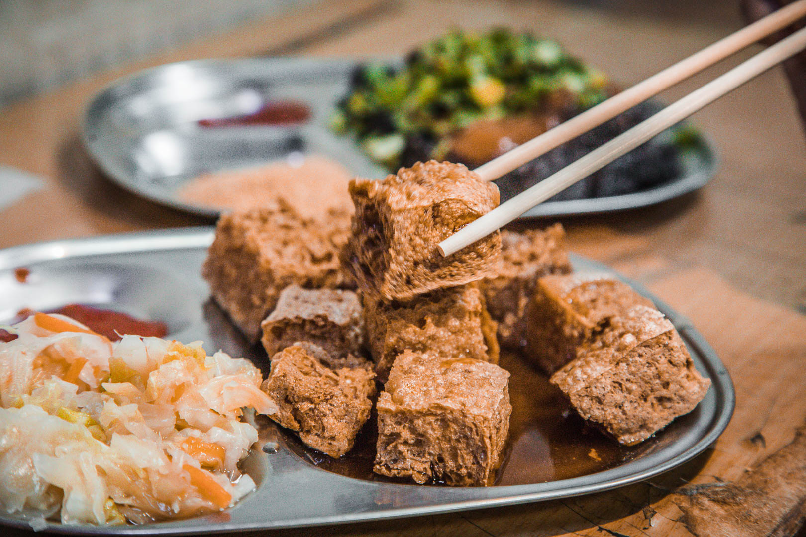 三重美食,三重樹仔腳林家臭豆腐