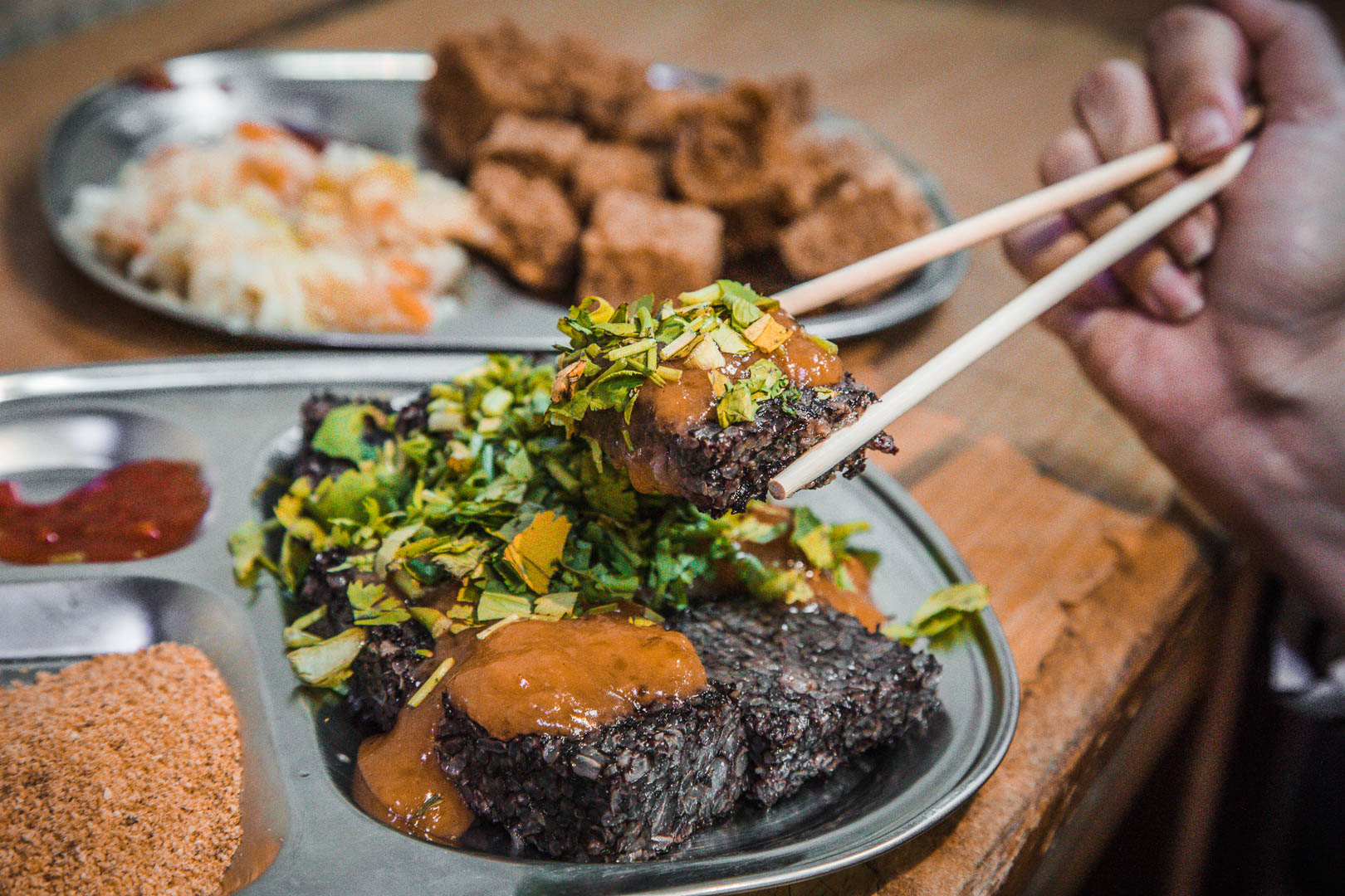 三重美食,三重樹仔腳林家臭豆腐