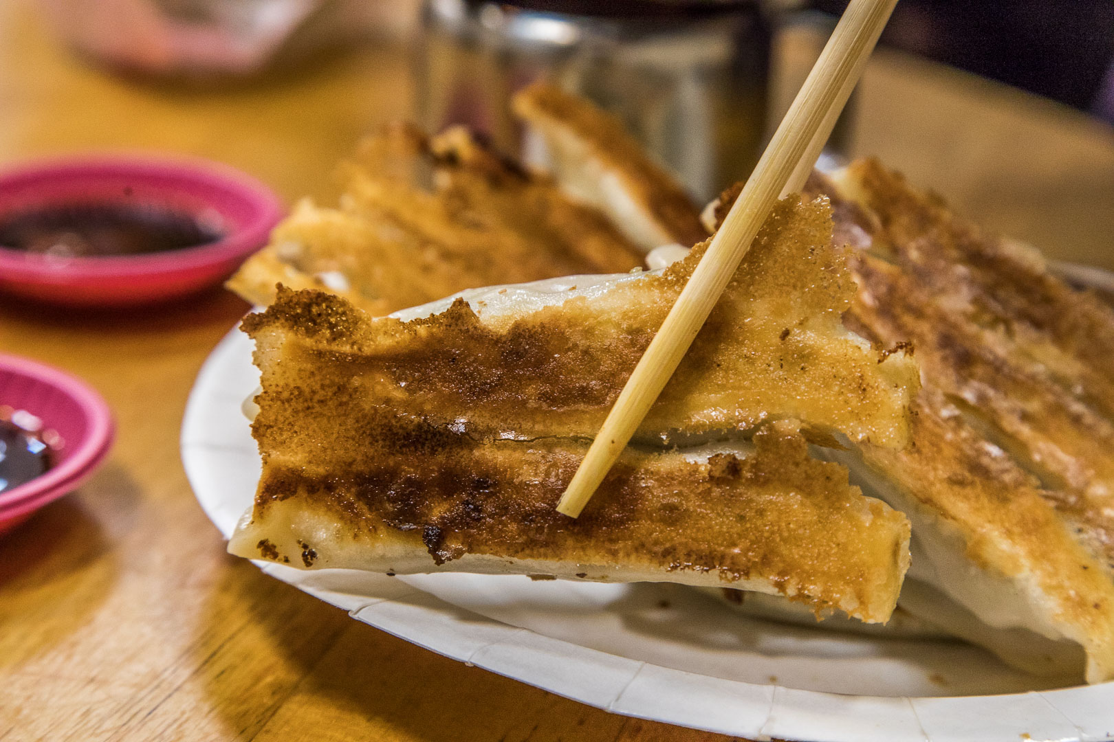 桃園美食,阿財鍋貼