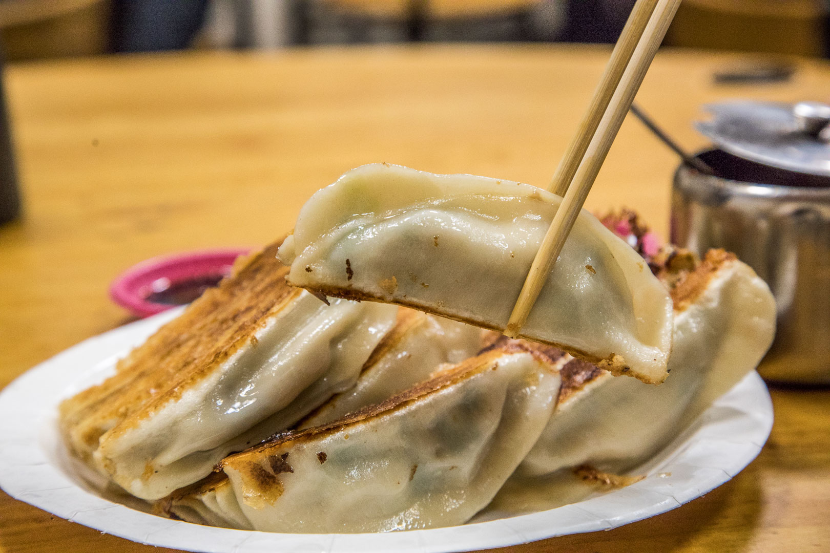 桃園美食,阿財鍋貼