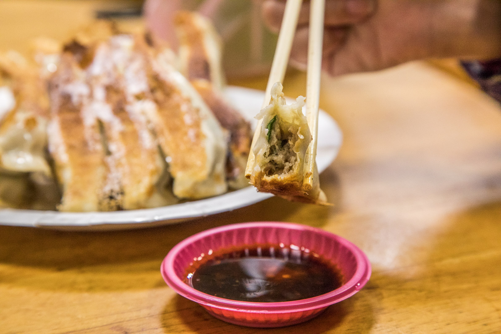 桃園美食,阿財鍋貼