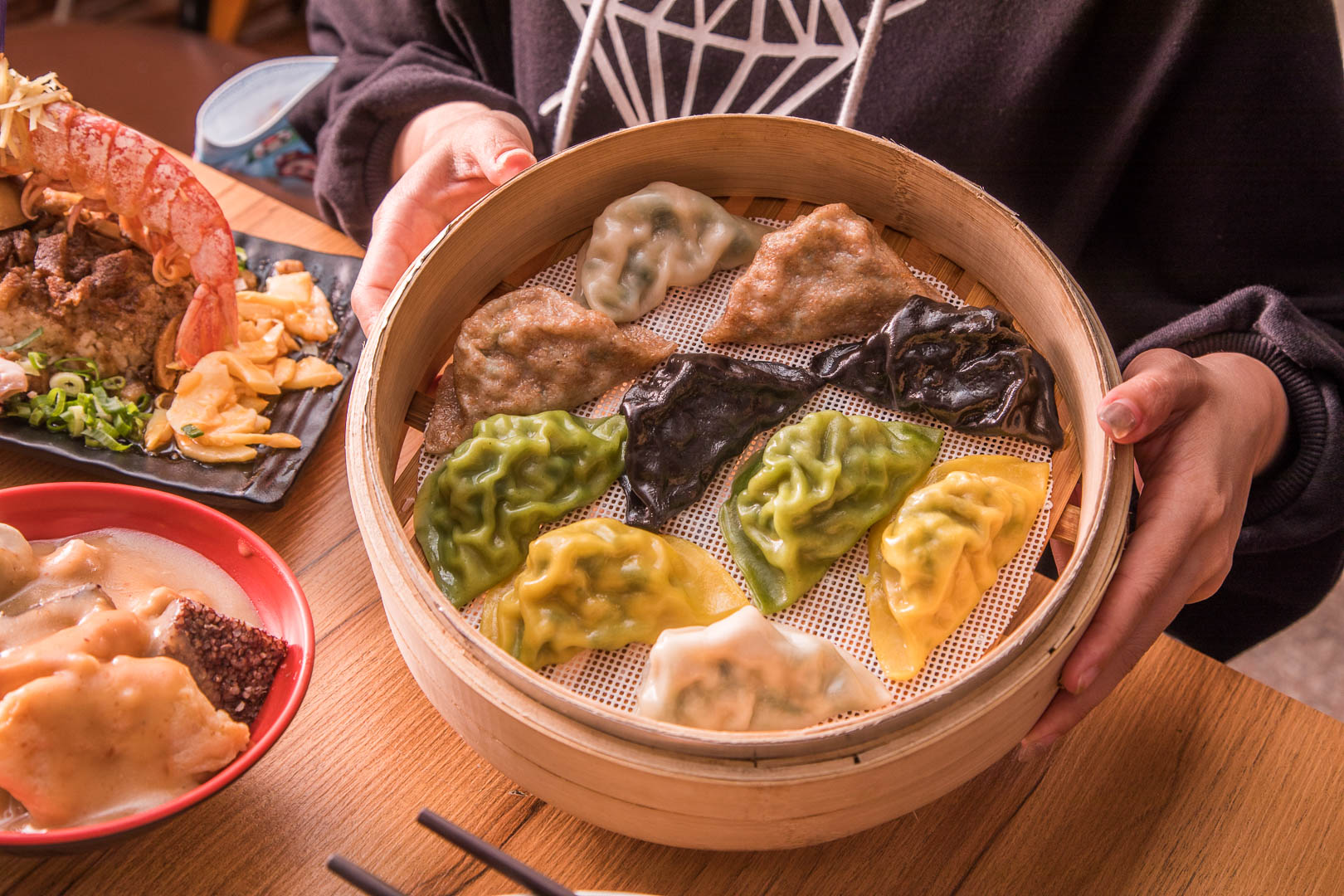 頭份蒸餃,頭份甜不辣,詠記蒸餃/甜不辣,苗栗美食,苗栗蒸餃,苗栗必吃,苗栗聚餐,頭份美食 @大手牽小手。玩樂趣