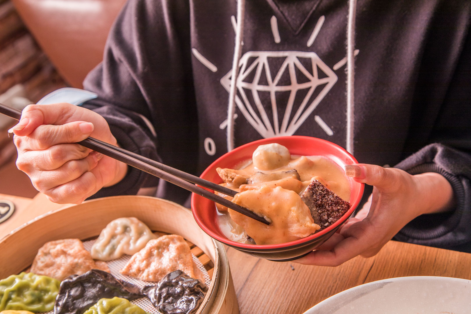 苗栗必吃,苗栗聚餐,頭份美食,頭份蒸餃,頭份甜不辣,詠記蒸餃/甜不辣,苗栗美食,苗栗蒸餃