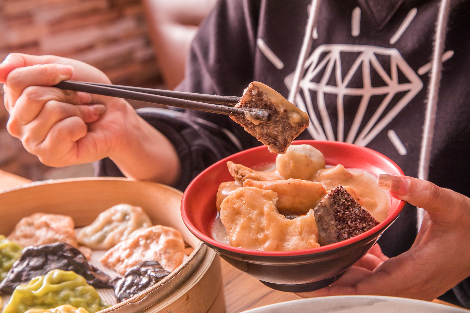 苗栗必吃,苗栗聚餐,頭份美食,頭份蒸餃,頭份甜不辣,詠記蒸餃/甜不辣,苗栗美食,苗栗蒸餃