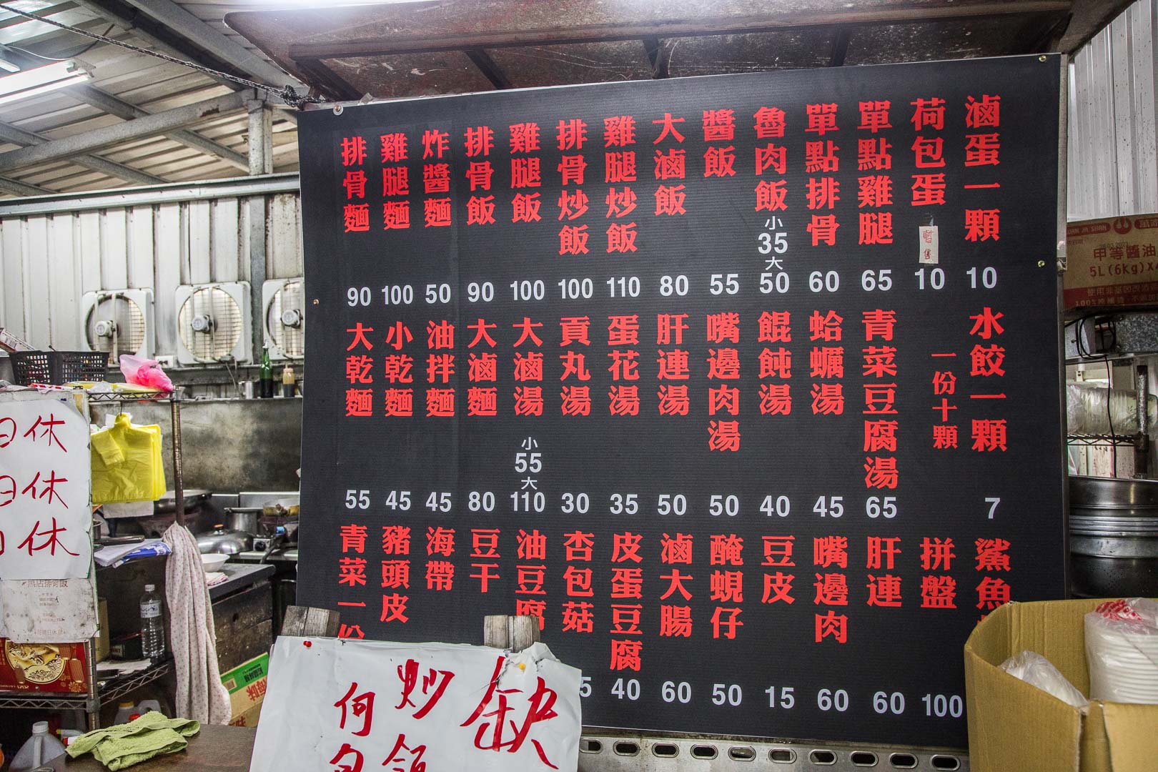 淡水美食,義山路黑二店排骨飯