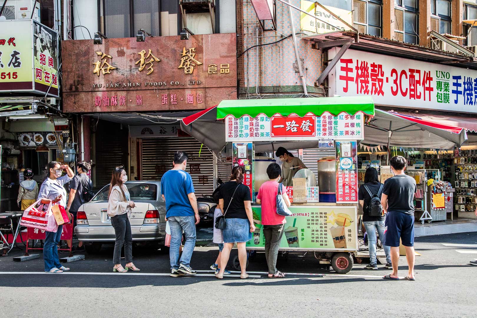 大甲美食,一路發綠豆沙