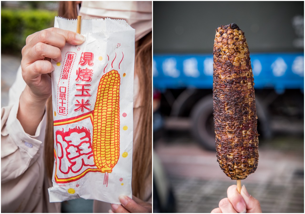 大甲美食,大甲烤玉米