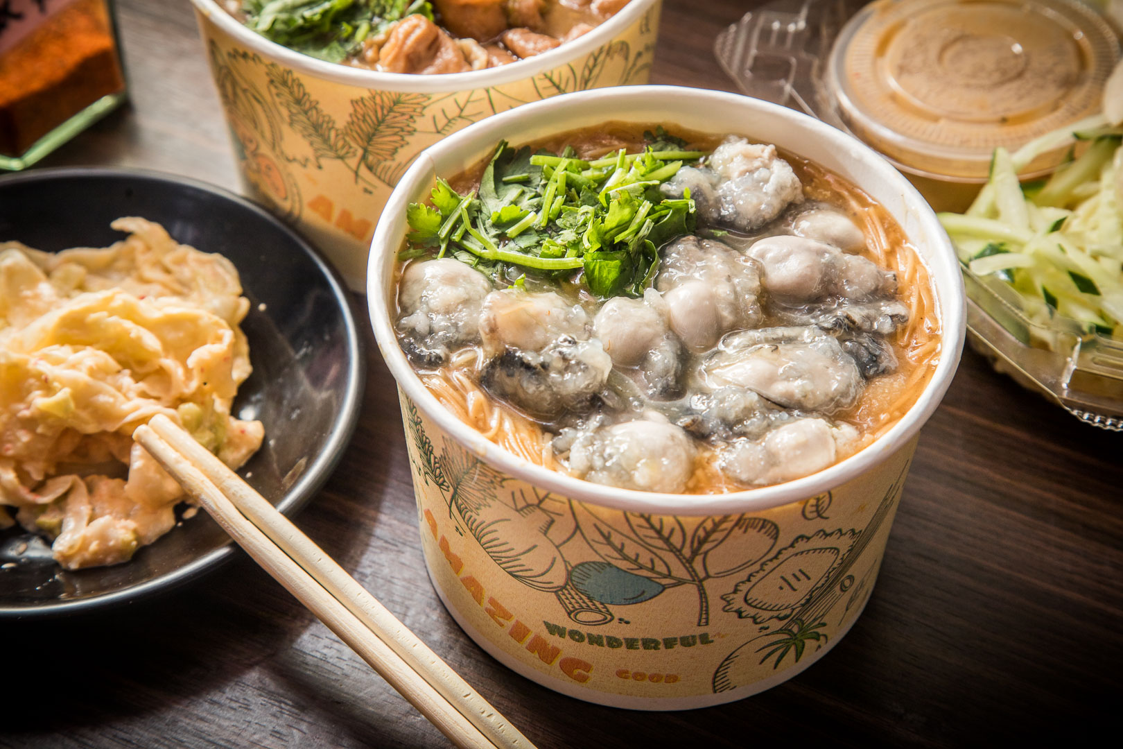 桃園阿珠姨麵線,桃園小吃,桃園涼麵,桃園藝文特區美食,桃園大腸麵線,桃園麵線,阿珠姨麵線 @大手牽小手。玩樂趣