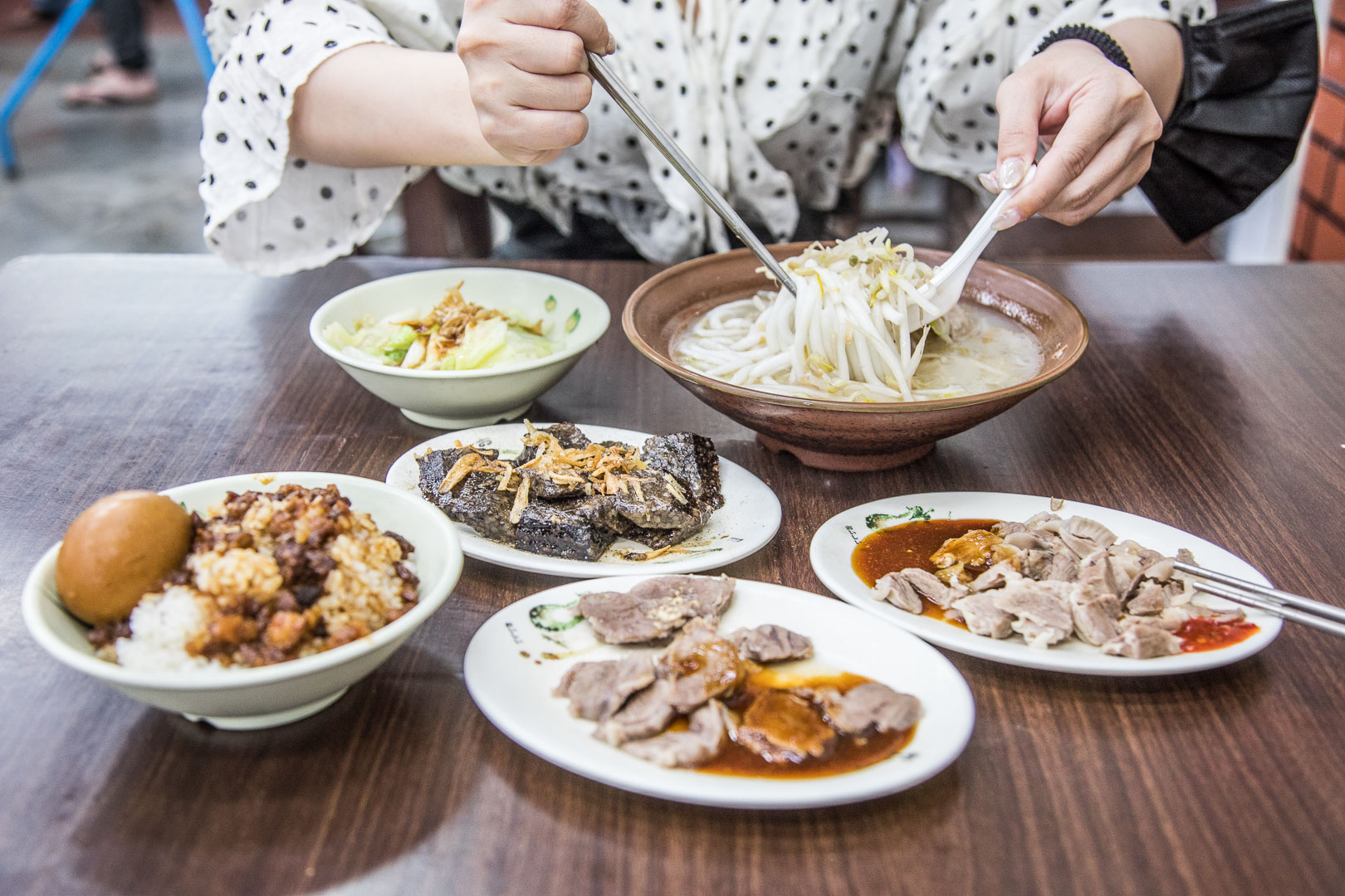 台北美食,板橋美食,板橋小吃,台北小吃,台北米苔目,板橋米苔目,板橋黑白切,環南米苔目 @大手牽小手。玩樂趣