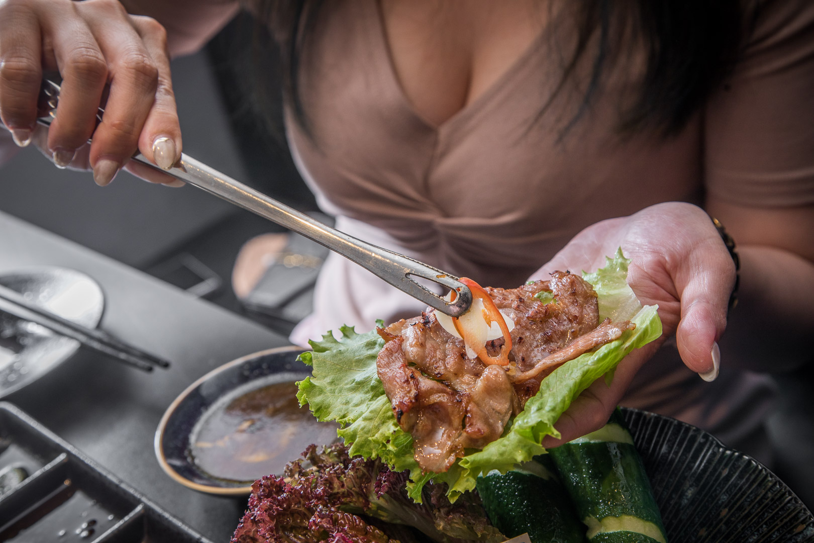 新竹聚餐,新竹無菜單料理,新竹約會,新竹燒肉,山上走走日式無菜單燒肉專門店,新竹美食
