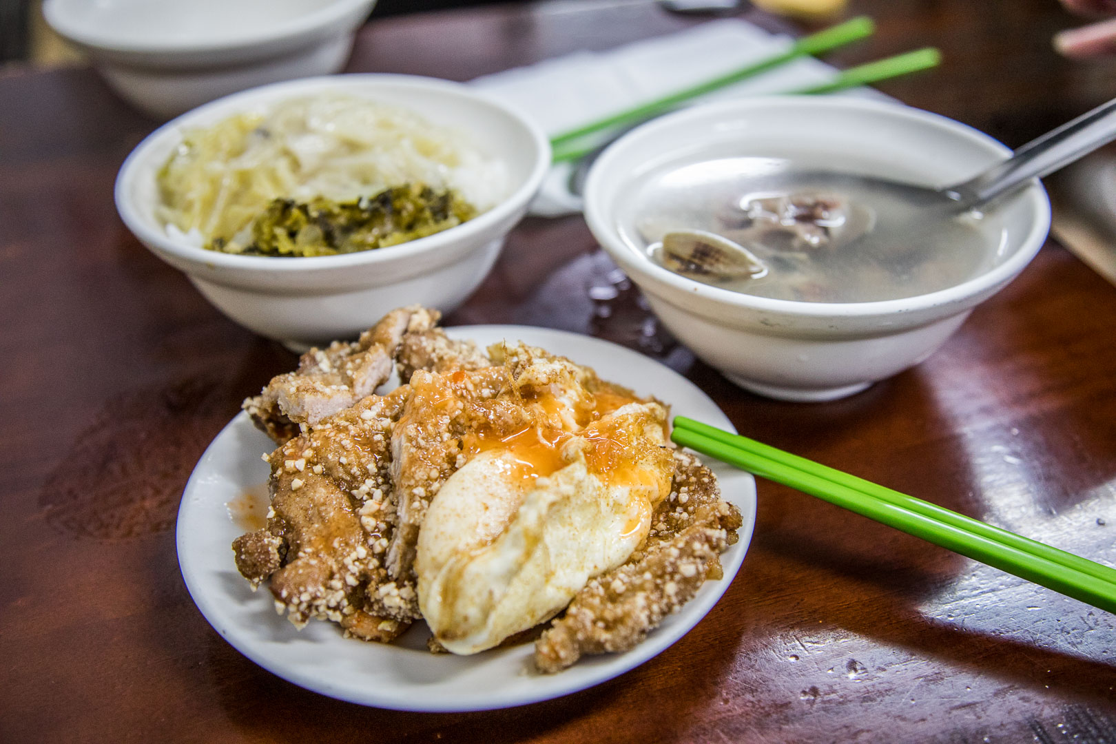 基隆美食,天天鮮排骨飯