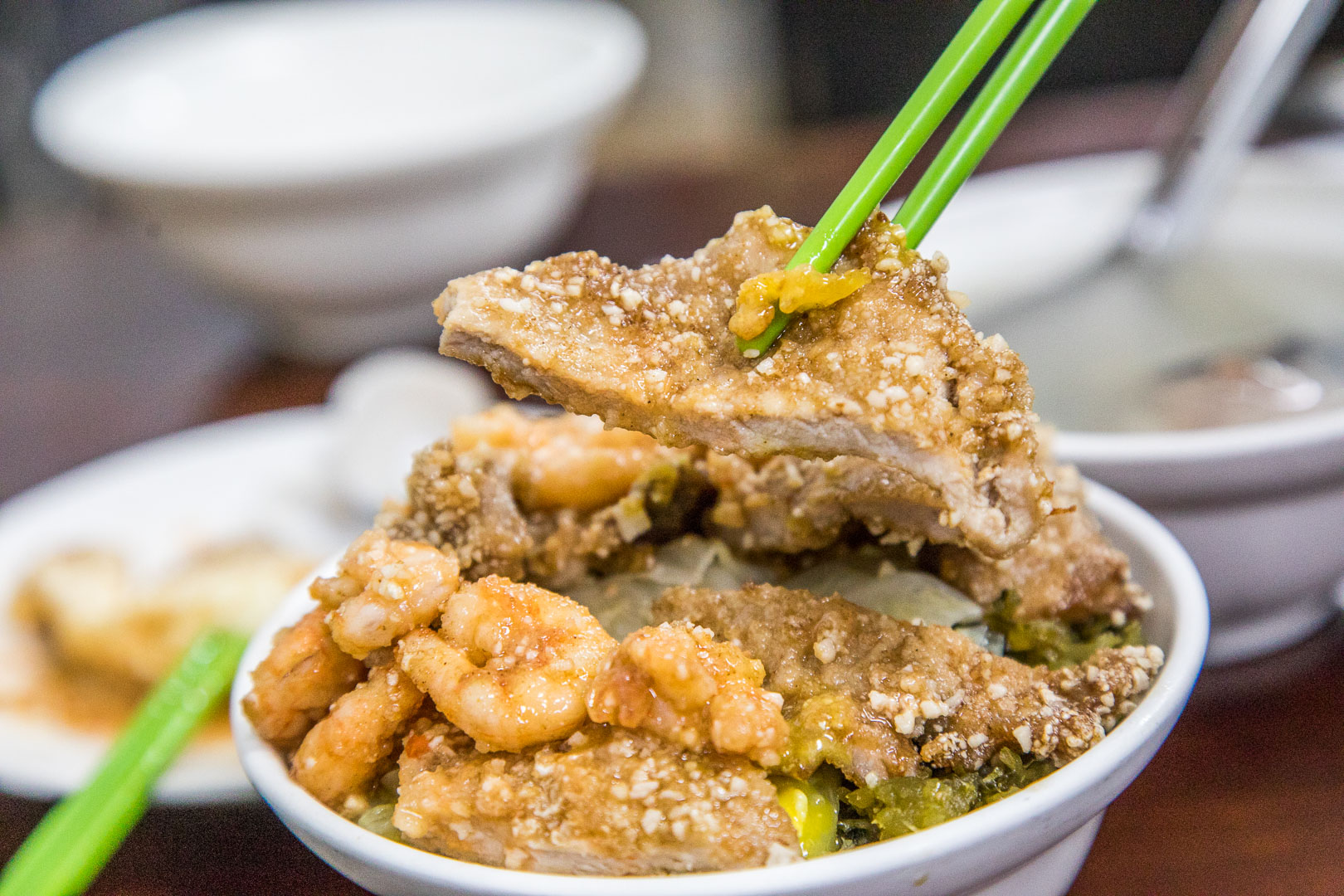 基隆美食,天天鮮排骨飯