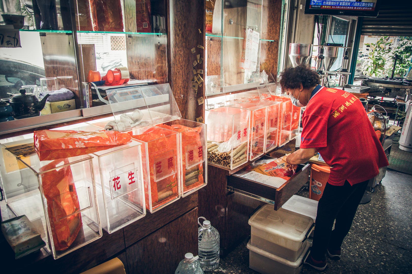 板橋美食,黑漾美日式手工蛋捲餅