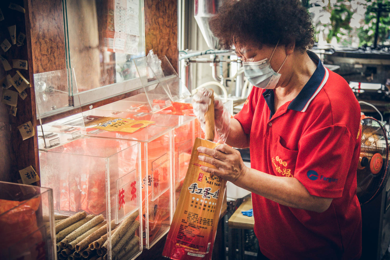 板橋美食,黑漾美日式手工蛋捲餅