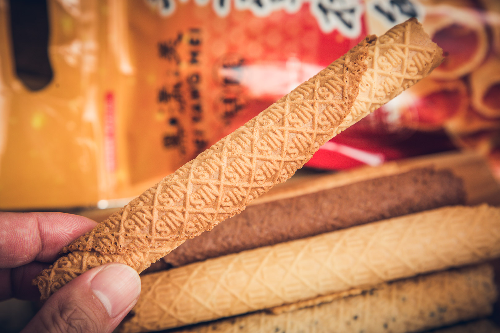 板橋美食,黑漾美日式手工蛋捲餅