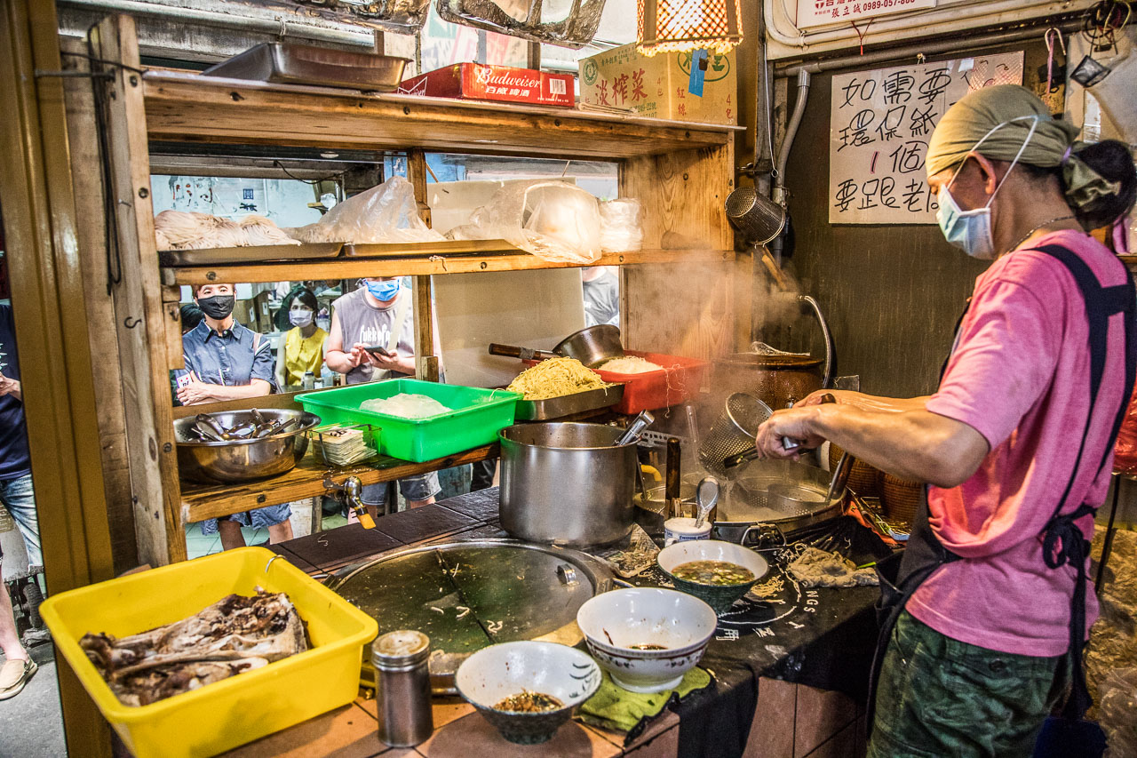 龍潭美食,橋頭老麵店