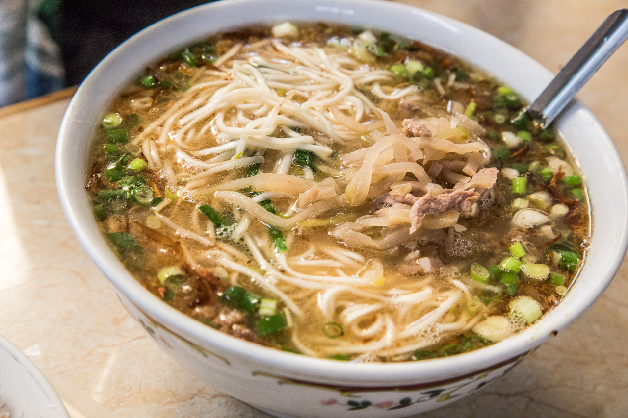 龍潭美食,橋頭老麵店