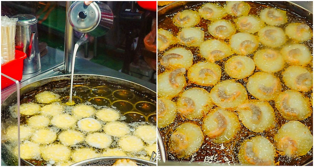 桃園小吃,桃園越南料理,桃園夜市美食,桃園夜市美食推薦,頭頓煎蝦餅,桃園夜市煎蝦餅,桃園頭頓煎蝦餅,桃園美食 @大手牽小手。玩樂趣