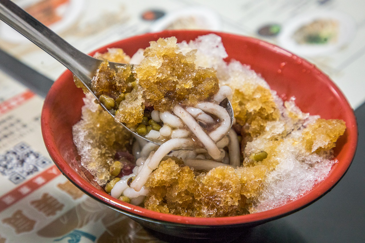 台北小吃,萬華美食,萬華小吃,美食在台北‧逗陣呷艋舺,伍條通手工米苔目,萬華必吃,萬華米苔目冰,萬華米苔目