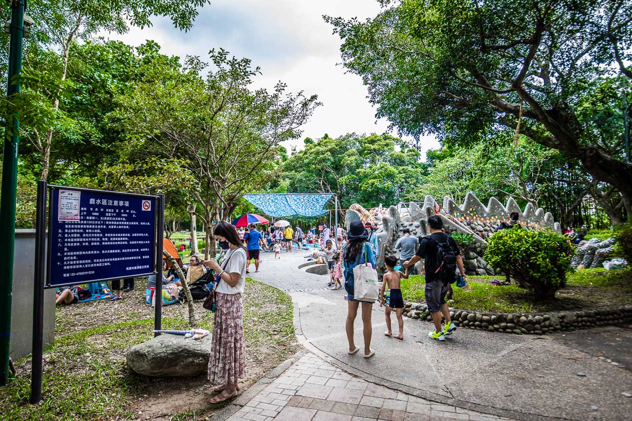 龍潭大池,桃園龍潭大池戲水區