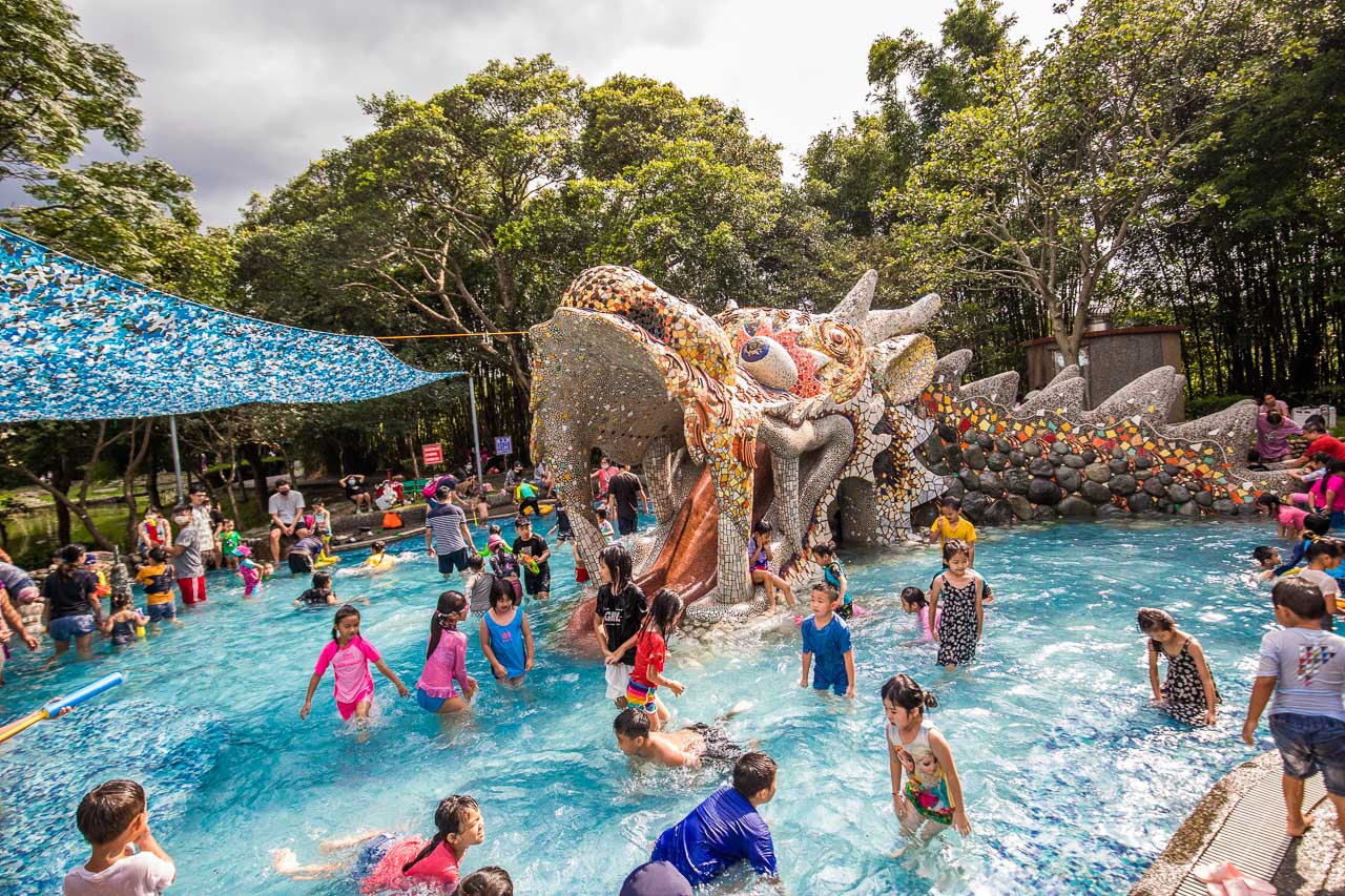 龍潭大池,桃園龍潭大池戲水區